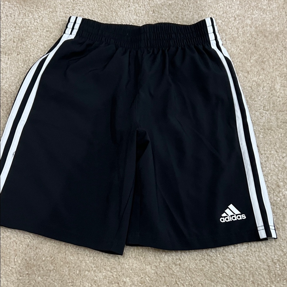 Adidas Boys Red Tee and Black Shorts Combo - Picture 4 of 5